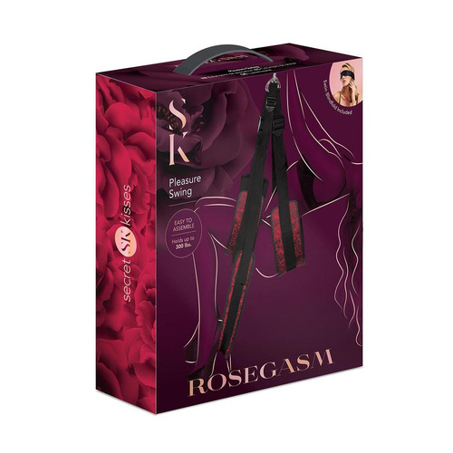 Secret Kisses ROSEGASM PLEASURE SWING Black/Red Pleasure Swing