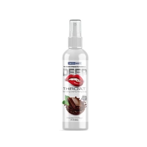 Swiss Navy Chocolate Mint Deep Throat Spray 2oz/59ml