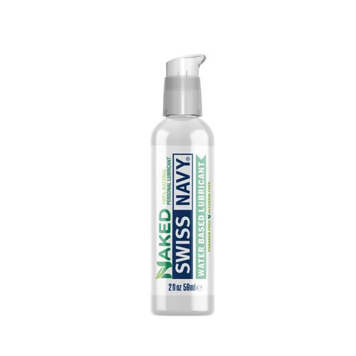 Swiss Navy Naked All Natural Water Based Lubricant 8oz/237ml