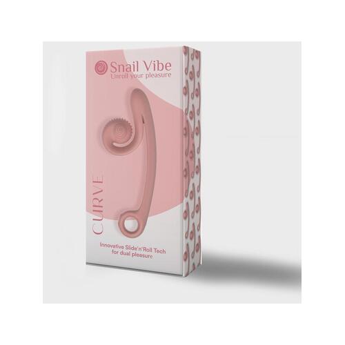 Snail Vibe Curve Vibrator Peachy Pink