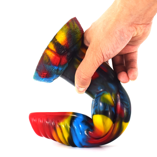 10" Rainbow Pride Cock